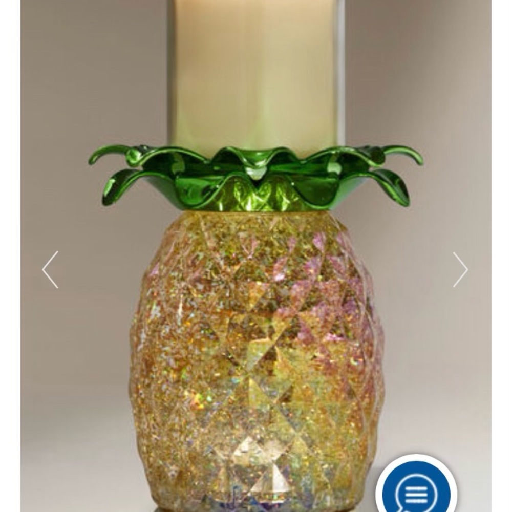 Pineapple single wick luminary